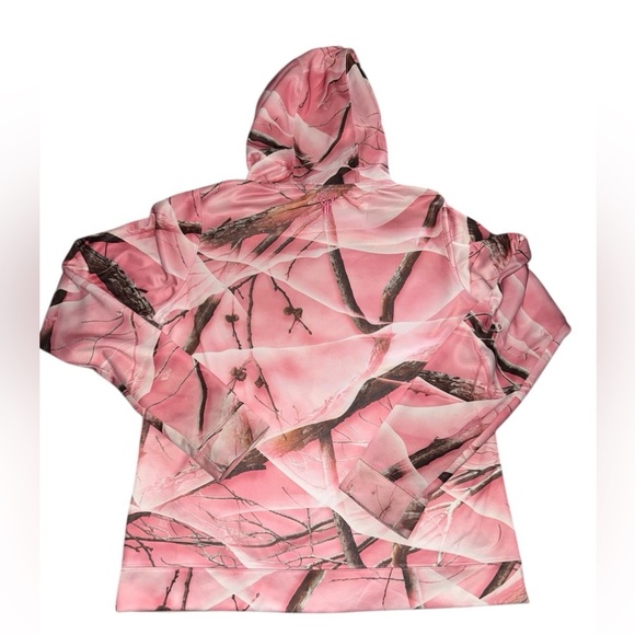 Huntworth Pink Camouflage Hoodie - Picture 3 of 5